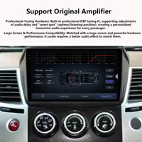 Penhui 16 + 512GB Crystal Sound 850 Android 14 Radio de coche para Mitsubishi L200 (09,2013-02,2016), Pajero Sport (08,2008-09,2013)