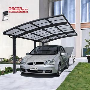 Polycarbonate Aluminium <span class=keywords><strong>2</strong></span> <span class=keywords><strong>Poteaux</strong></span> S Abri Garage Patio Jardin <span class=keywords><strong>Carport</strong></span> - Product Image 3