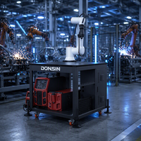 Lengan Robot Cobot Pengelasan 6 Sumbu Berkinerja Stabil, Mesin Pengelasan MIG Otomatis untuk Industri Otomotif