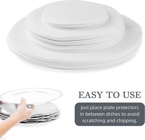 Protecteurs de casseroles et poêles en polyester Offre Spéciale avec diviseurs de plaques en feutre - Product Image 6