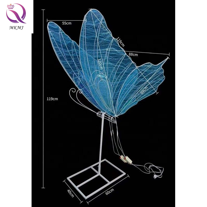 debut ball gown butterfly