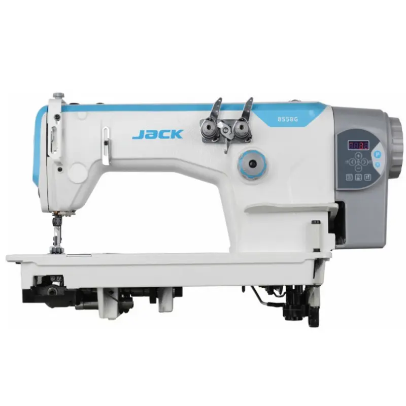 Vendita calda a basso prezzo nuovissimo Jack 8558G catena macchina da cucire dritta doppio ago industriale serratura macchina da cucire