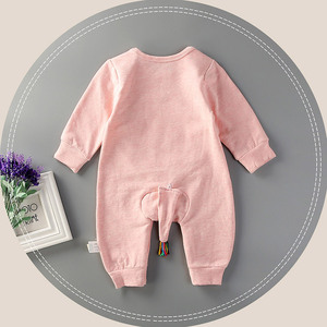 Ropa de Bebé al por Mayor a 1 Dólar, Monos con Lindo Estampado de León para Primavera y Otoño - Product Image 3