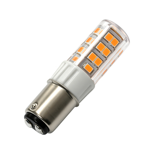 หลอดไฟ LED BA15D 3W 4W 5W SMD ปรับความสว่างได้ แสงวอร์มไวท์ แสงคูลไวท์ AC 120V PC+เซรามิก BA15D หลอดไฟ LED - Product Image 3