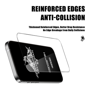 Protector <span class=keywords><strong>de</strong></span> Pantalla <span class=keywords><strong>de</strong></span> Vidrio Templado con Dureza 9H, Grado Superior, Antiarañazos, para <span class=keywords><strong>iPhone</strong></span> 16 15 14 <span class=keywords><strong>Pro</strong></span> <span class=keywords><strong>Max</strong></span>, Antihuellas, Recubrimiento Oleofóbico - Product Image 2