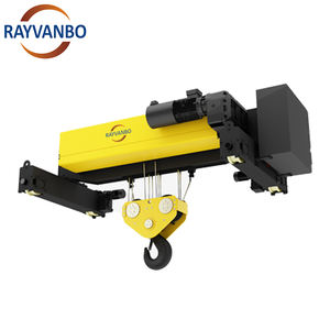 Pabrik Cina 3 Ton 5 Ton 10 Ton 15 Ton jenis Eropa kawat listrik tali kerekan untuk derek atas digunakan untuk bengkel - Product Image 1