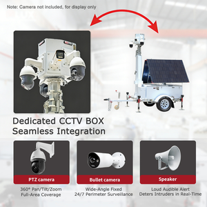 BIGLUX AI-Power: Torri di Sicurezza Mobili <span class=keywords><strong>Solari</strong></span> CCTV Senza Attrezzi con Sistema Solare per la Sicurezza Pubblica - Product Image 4