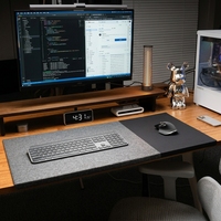 Tapis de Souris de Bureau en Feutre Grande Taille Personnalisable avec Logo, Base Antidérapante 800x400mm, Non Toxique pour Décoration Intérieure et Gaming
