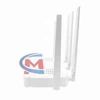 ZC-521X6-E5 en gros ONU ONT avec WiFi 6 AX3000 routeur double bande 4GE + 1POTS + AX3000 équipement de fibre optique avec alimentation 12V