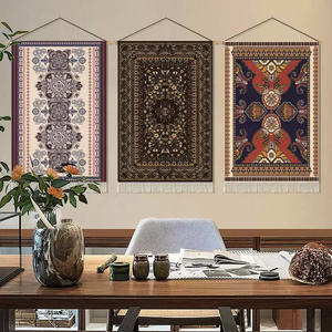 Tapis persan, tapisserie, style <span class=keywords><strong>ethnique</strong></span>, tissu pour salon, peinture murale suspendue, mandala, décoration murale rectangulaire, chambre à coucher - Product Image 4