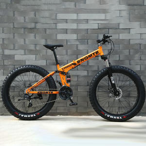 Vélo de montagne certifié avec cadre en acier au carbone pliable, frein à disque, fourche à suspension, pneu pour neige, roue à rayons, cyclisme tout-terrain - Product Image 2