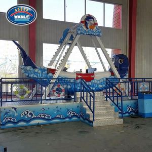 2018 el último diseño de <span class=keywords><strong>Parque</strong></span> de Atracciones paseos delfín Barco Pirata - Product Image 1