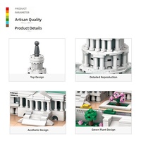 Ensemble de blocs de construction modulaires avancés, système MOC, kit de modèle 3D complexe, jouet de construction de haute précision