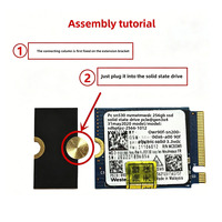 Adaptor/Kartu Ekstensi Bracket SSD HK-HHT M2 MVNE NGFF untuk Bracket Ekstensi 2230/2242/2280 untuk Desktop