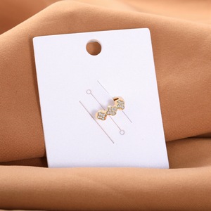 Clip-on <b>Earrings</b> Butterfly Zinc Alloy Metal Ear Cartilage Clip For Women Party Minimalist Style - Product Image 2