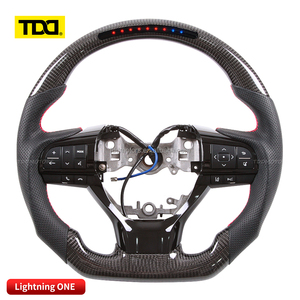 พวงมาลัยคาร์บอน TDD LED สำหรับ Lexus IS Series IS250 IS350 ปี 2013-2022 พวงมาลัยสปอร์ตแบบกำหนดเองของแท้ - Product Image 4