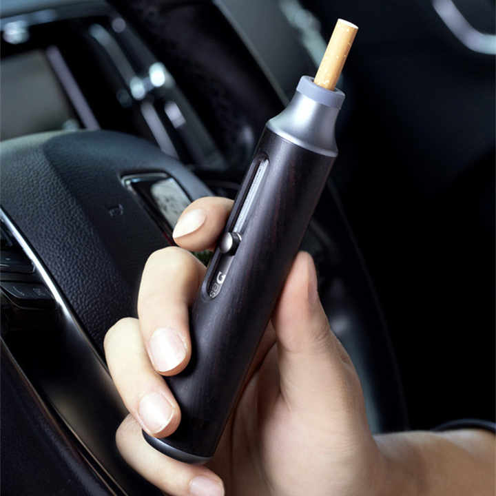 レトロモーデンシガーシェイプハンドヘルドアッシュトレイ切り替え可能 