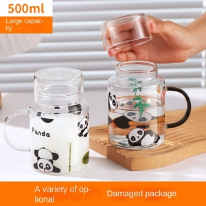 2025 nhiệt đới xử lý công suất lớn cốc thủy tinh với nắp xách tay hộ gia đình uống <span class=keywords><strong>cup</strong></span> đối với phụ nữ và nam giới của <span class=keywords><strong>Tea</strong></span> <span class=keywords><strong>Cup</strong></span> Ấm đun nước - Product Image 2