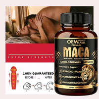 Capsules de Maca 8050mg Force Maximale Soutien Énergétique Masculin Santé Reproductive Performance Humeur 60 Comprimés Complément Alimentaire