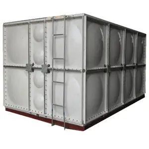 Fiberglass SMC panels sectional water tank for swimming pool water storage clean water storage tank