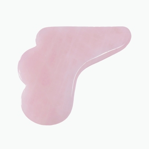 Guasha de Cuarzo Rosa de Alta Calidad para Masaje Facial - Product Image 4