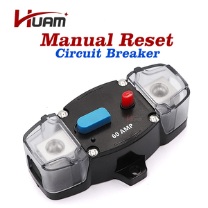 Disjoncteur à récupération automatique 60A12-48V DC pour <span class=keywords><strong>voiture</strong></span> RV 60AMP avec fusible <span class=keywords><strong>de</strong></span> bateau à réinitialisation manuelle - Product Image 2