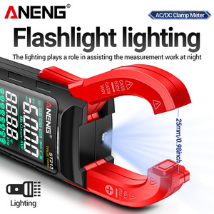 ANENG ST213 Pensampermetre VA Ters Renkli Ekranlı Multimetre <span class=keywords><strong>CAT</strong></span> III 6000 Sayım True RMS Test Cihazı DC/AC Voltaj Akım Ölçer - Product Image 5
