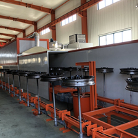 Agent pour équipement de pulvérisation de poudre électrostatique Étuve de séchage et machine à peindre Traitement par pulvérisation de surface pour substrat en acier