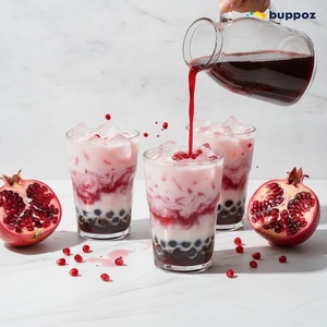 น้ำเชื่อมทับทิม 5 กก. บรรจุขวด ฮาลาล HACCP สำหรับร้านชานมไข่มุก จำหน่ายส่ง - Product Image 5