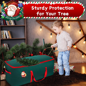Cây Giáng Sinh Lưu Trữ Túi Bền 600D Oxford Chất Liệu Nhiệm Vụ Nặng Nề Xmas Lưu Trữ <span class=keywords><strong>Container</strong></span> Lớn Cây Giáng Sinh Lưu Trữ Túi - Product Image 2
