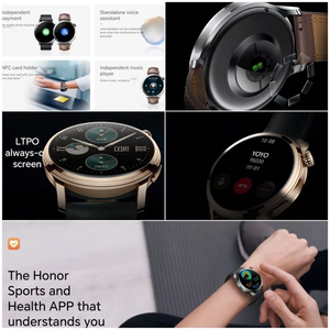 Honor Watch <span class=keywords><strong>4</strong></span> Pro สมาร์ทวอชสำหรับตรวจวัดออกซิเจนในเลือดแบบไร้สายระบบ GPS หน้า<span class=keywords><strong>จอ</strong></span>สี1.5 ''AMOLED 480mAh BT - Product Image 6