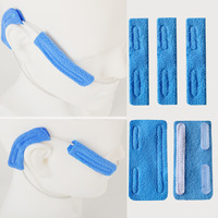 Coussinets d'oreille pour canule nasale CPAP, manchon de tube à oxygène, masque anti-pression, antidérapant, en microfibre protectrice 90x40mm