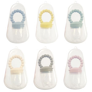 Dispositif de mastication pour bébé en silicone de qualité alimentaire, matériau résistant à la chaleur, nourrisseur de légumes et de fruits pour nouveau-né - Product Image 6