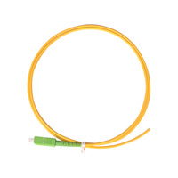 SC/APC Fiber Optic Patch Cord Simplex 0.9mm FTTH Fiber Pigtail 1m Single G657A1