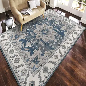 Amazon ODM/OEM persa grande suave estudio sala de estar alfombras digital impreso dormitorio mesita de noche alfombra