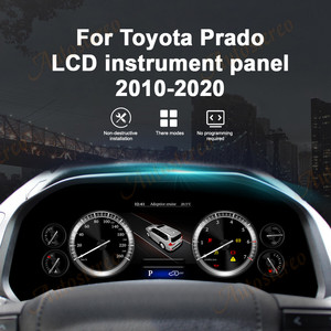 Autostereo <span class=keywords><strong>Android</strong></span> 13 kỹ thuật số cụm buồng lái cho Toyota Prado 2010 2020 LCD cụ ảo buồng lái tốc độ mét Bảng điều khiển - Product Image 2