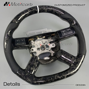 Volant de voiture en fibre de carbone forgée personnalisé pour Chrysler 300 300C SRT SRT8 2004-2010, amélioration de l'intérieur - Product Image 3