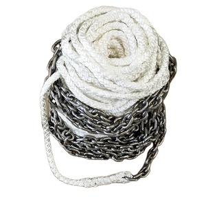 De Nylon 3-hilo marino línea de amarre ancla de barco <span class=keywords><strong>cuerda</strong></span> con DIN766 cadena - Product Image 1