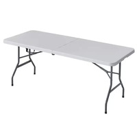 Table pliante moderne et minimaliste personnalisable en métal, étanche, pour la maison et le camping, portable, à fixer sur la voiture, multi-usages, bureau extérieur