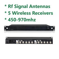 Système de distribution d'antennes Paulkitson UA845-U87, amplificateur de signal de microphone sans fil, UHF 450-970 MHz, accessoire de signal RF