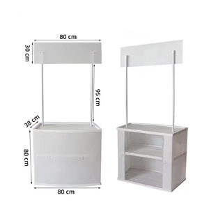 <span class=keywords><strong>Table</strong></span> publicitaire pliable légère en PP pour événements, expositions, centres commerciaux, supermarchés, comptoir de promotion - Product Image 6