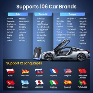 MUCAR DRIVERSCAN Bidireccional/Prueba activa 15 Funciones de mantenimiento Sistema completo de diagnóstico Escáner de coche Obd2 Herramienta de diagnóstico - Product Image 6