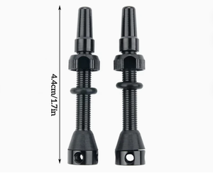 Tige <span class=keywords><strong>de</strong></span> valve <span class=keywords><strong>de</strong></span> pneu en aluminium légère <span class=keywords><strong>de</strong></span> 40 mm, 44 mm, 60 mm - Product Image 1