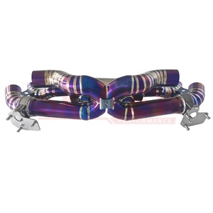Silenciador de Escape Catback Compatible con Válvula OEM de Titanio Morado para <span class=keywords><strong>Porsche</strong></span> <span class=keywords><strong>911</strong></span> 992.1 Carrera/<span class=keywords><strong>S</strong></span>/4S/GTS <span class=keywords><strong>2019</strong></span>-2024 9A2 Evo 3.0T - Product Image 3