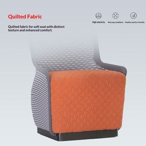 Silla de Oficina Moderna y Minimalista Saint-Ou PU Creative Lazy de Respaldo Alto para Dormitorio, Balcón, Muebles para el Hogar - Sofá Nietzsche - Product Image 2