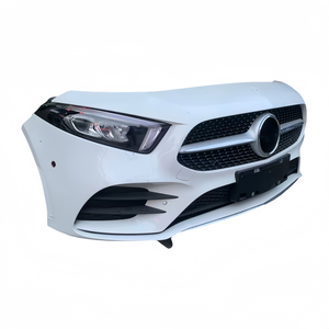 Para <span class=keywords><strong>mercedes</strong></span>-benz Clase A W177, <span class=keywords><strong>nuevo</strong></span> Kit de cuerpo completo, Kit de parachoques delantero con faros, radiador delantero, accesorios de iluminación LED delanteros - Product Image 3