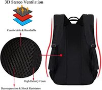 Sac à dos pour ordinateur portable de grande capacité, résistant à l'eau, avec port USB, pour les voyages d'affaires, les étudiants universitaires