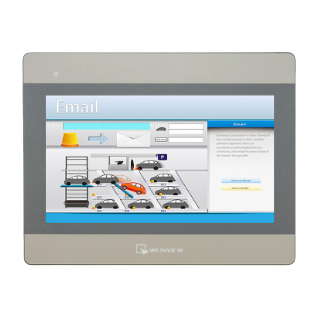 Waterproof 10.1" HMI Touch Screen Panel with 800x480 Resolution | Slim Design & Anti-Corrosion for Industrial Automation