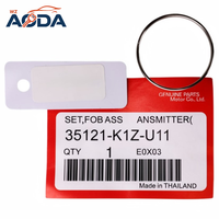 Llave de Motocicleta con Control Remoto de 2 Botones, 433MHz, Chip ID47, 35121-K1Z-U11 para Honda PCX160