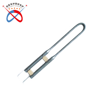 Barre en silicium-molybdène MoSi2, chauffage électrique industriel sur mesure pour four haute température, certifié CE, 1200-1800°C